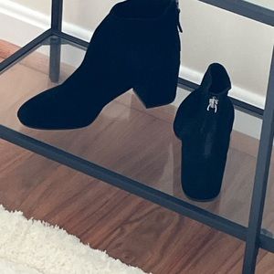 Brand new, never worn, Cecelia New York Nolton Black Suede Bootie.